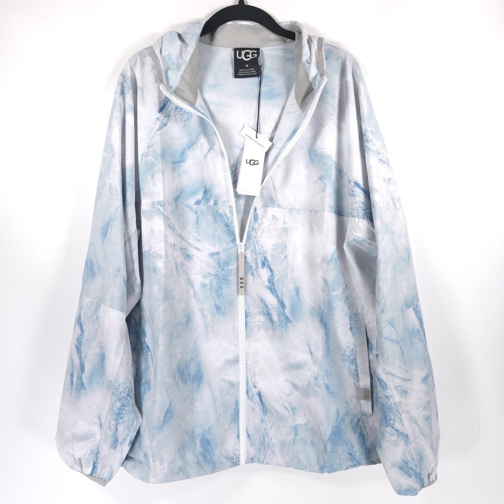 NWT UGG Rixen Packable Jacket Hoodie Print Camo GTW Style 1155590 Size MEDIUM - Picture 3 of 14